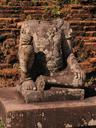 Headless statue.